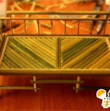怎么使用竹子制作出精美的手工 用竹子制作的精美迷你家具 竹子小椅子手工