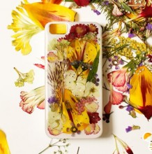创意唯美手机壳手工 如何用压平的鲜花制作漂亮的iphone手机壳