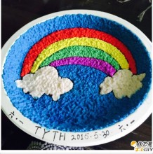 如何简单制作出儿童创意的彩色纸浆泥 精致好看可爱的彩虹餐盘画手工制作教
