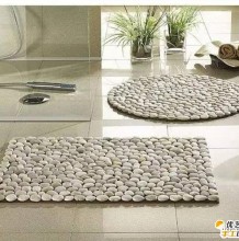 利用石头创意手工制作的石头地毯 唯美实用好看的石头地毯手工制作教程