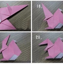 可爱的松鼠手工折纸纸艺教程图解 一个活泼精灵、憨态可掬的折纸小松鼠