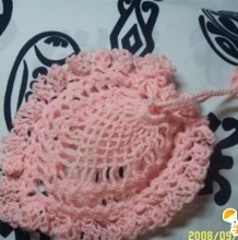 如何用毛线编织可爱漂亮的小香包 香包的手工编织教程 手工编织制作教程
