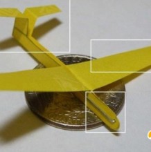 用一张纸简单的折出精美立体的滑翔机 滑翔机的手工制作教程 如何折出立体滑
