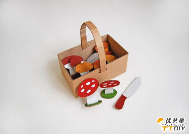 硬板剪纸制作儿童创意性小玩具 手工diy制作出漂亮可爱的儿童玩具教程图示_www.youyix.com