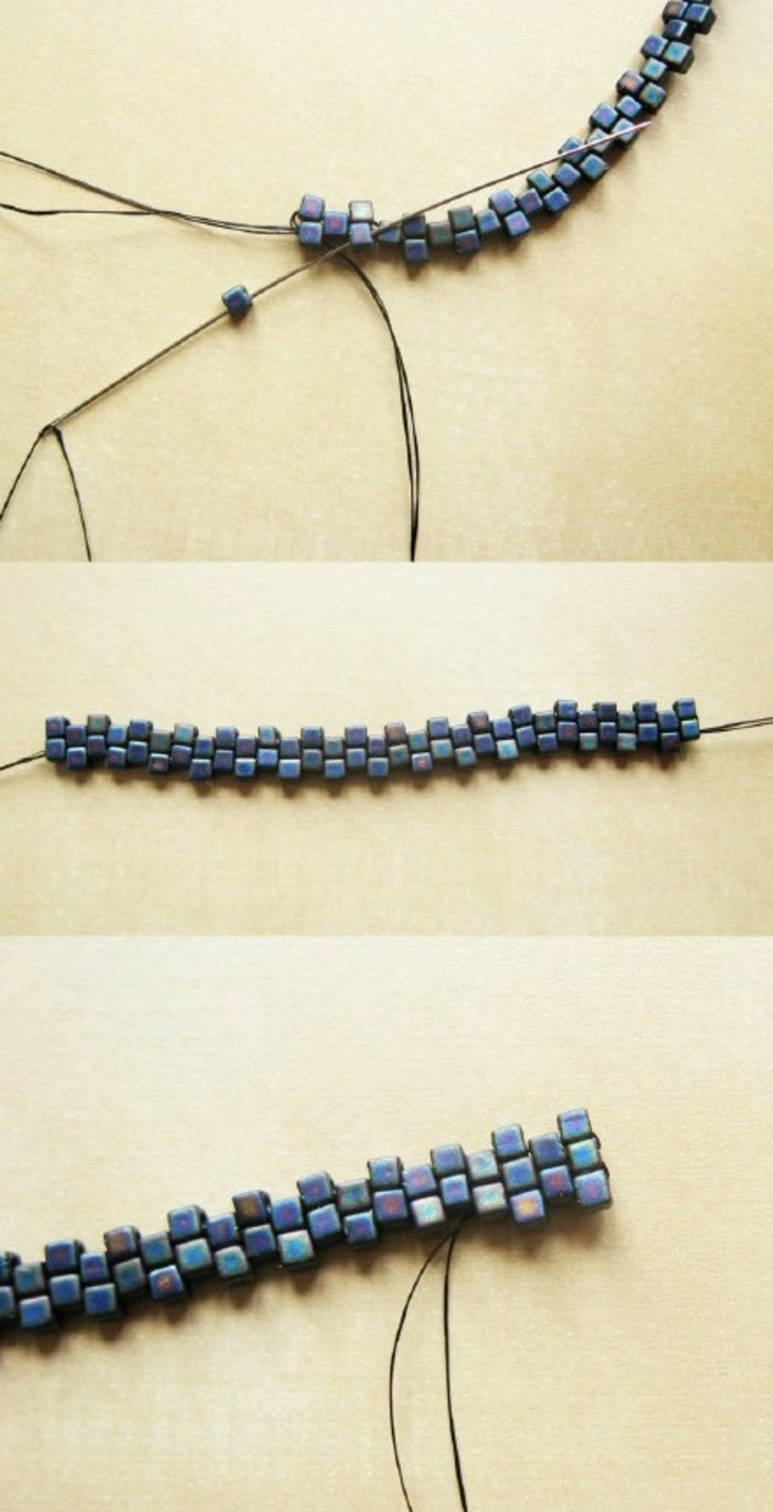 简单清新的串珠项链挂坠手工教程图解 你也可以打造这单纯单调的吊坠手工作品 _www.youyix.com