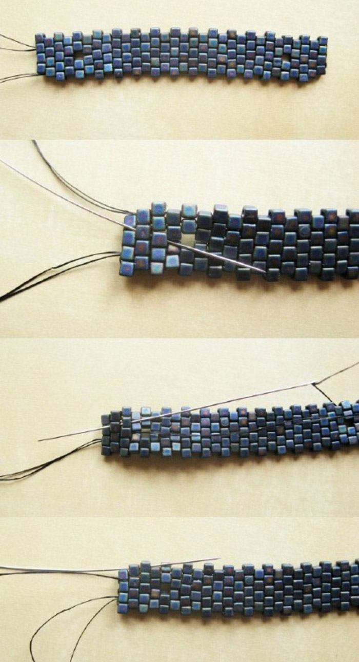 简单清新的串珠项链挂坠手工教程图解 你也可以打造这单纯单调的吊坠手工作品 _www.youyix.com