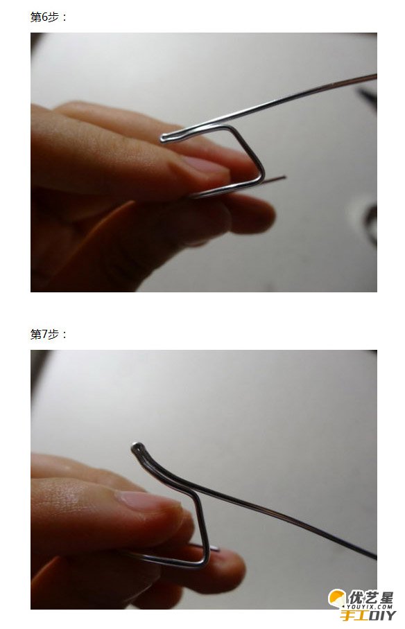 唯美精致的麋鹿角戒指手工制作过程图解 用铝丝绕线改造成的清新的麋鹿角戒指_www.youyix.com