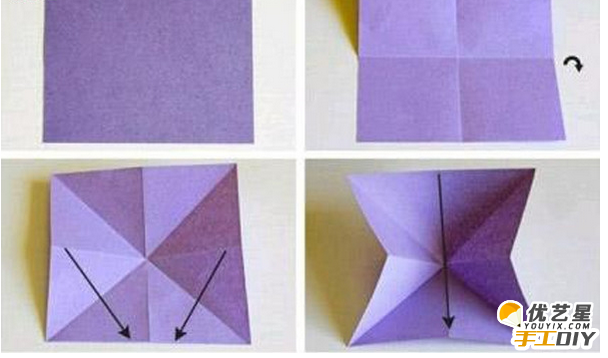如何手工制作出漂亮精致的蝴蝶 简单的折纸过程得到DIY新颖独特的小蝴蝶_www.youyix.com