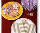 各种花式餐巾的手工折法  唯美好看的外袍造型的餐巾手工折法图解教程