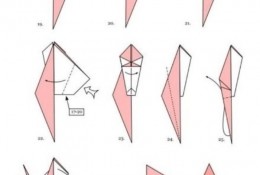 升级版的千纸鹤的手工折纸教程图解 似孔雀开屏的千纸鹤 创意创新好看的千纸鹤
