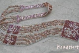 大型的编织串珠手工教程图解 带有福字的串珠编织 好看创意的空间形象感