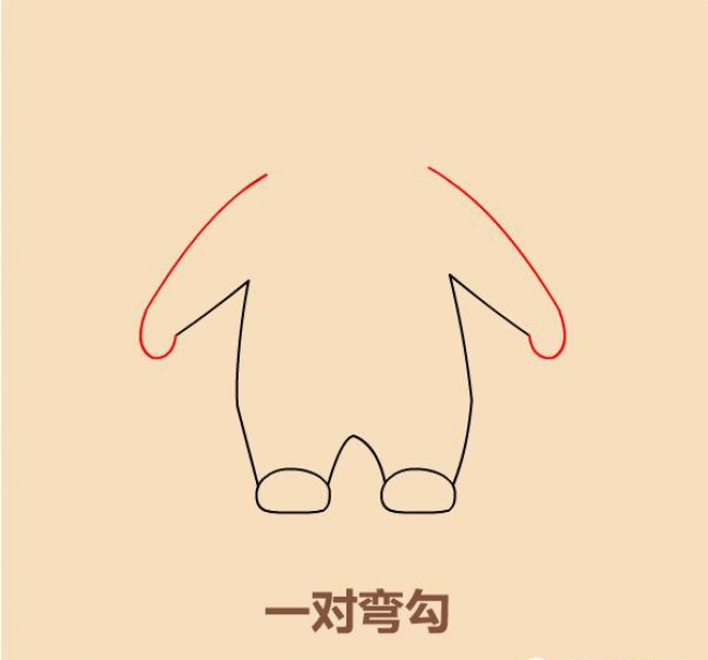 熊大怎么画 简单的熊出没熊大简笔画画法 熊大卡通画的画法