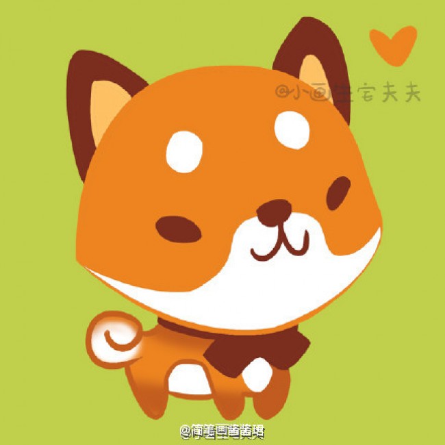 小狐狸卡通图片
