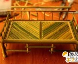 怎么使用竹子制作出精美的手工 用竹子制作的精美迷你家具 竹子小椅子手工