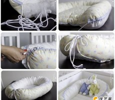 自制的手工婴儿床  如何自制一款漂亮的