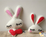超级可爱的小兔子抱枕 简单手工布艺制作出可爱呆萌精致的兔子抱枕制作教程