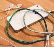 手工diy编织耳机线 耳机线的创意改造编织