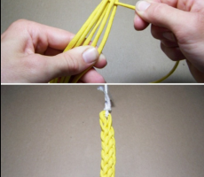 六股绳简单经典手工手工编织教程图解