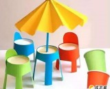 一次性杯子的手工创意制作成逼真漂亮的椅子 儿童玩具椅子的手工创意制作教