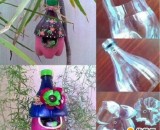 废旧塑料瓶创意改造成精美漂亮实用的花盆 利用塑料瓶改造制作花盆的方法