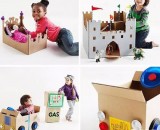 废旧纸箱的创意手工改造制作教程 利用废旧纸箱创意制作成玩具的教程