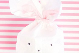 超萌超级可爱的兔子礼品包装袋手工diy制作教程 手工创意diy制作教程