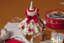 漂亮可爱的芭比娃娃裙子的手工制作教程 如何自制漂亮的芭比娃娃的裙子