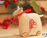 可爱呆萌的玩偶小羊的手工制作教程 如何自制可爱的玩偶小羊 漂亮的布艺制作