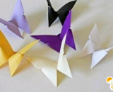 如何手工制作出漂亮精致的蝴蝶 简单的折纸过程得到DIY新颖独特的小蝴蝶