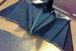万圣节手工制作邪恶的蝙蝠 DIY设计制作万圣节手工折纸邪恶创意的蝙蝠图解