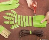 废弃物创意利用 废旧橡胶手套的创意diy回收利用 橡胶手套的创意改造制作教程