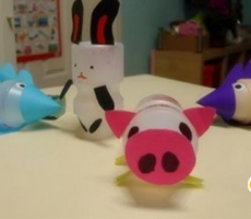 手工制作超级可爱呆萌的小动物玩具 利用