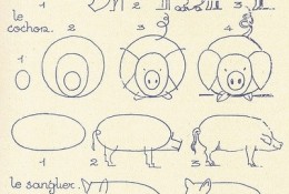 常见的小动物卡通简笔画怎么画 一组国外很流行的小动物画法教程
