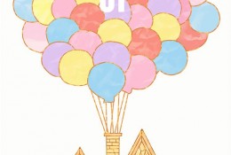 飞屋环游记里面气球吊着的房子怎么会 气球房子画法 飞屋环游记房子儿童画简
