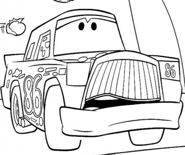汽车总动员路霸卡通画画法 路霸汽车人简笔画儿童画手绘教程