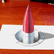 【视频】3D超写实彩铅加马克笔伟德官方网站多少画导弹发射井视频教程