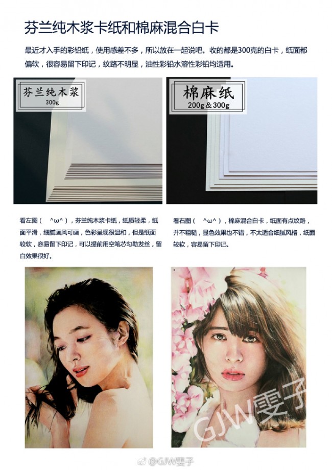 新手彩铅画对纸和笔的介绍 包括牌子和性能 让你知道选什么好_www.youyix.com