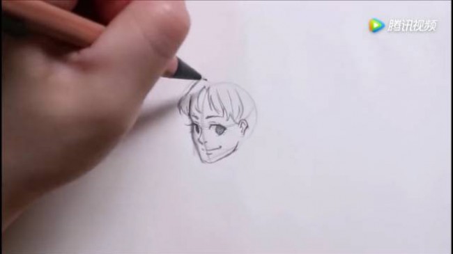 动漫头部画不好？漫画插画人物头部画法多角度演示！_www.youyix.com
