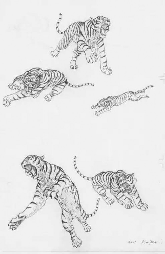 注意！一大批动物绘画手稿来袭，快收藏吧。_www.youyix.com