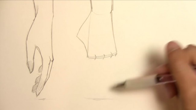 【视频】动漫插画中人物的手怎么画 常见角度姿势手部绘画视频教程演示_www.youyix.com