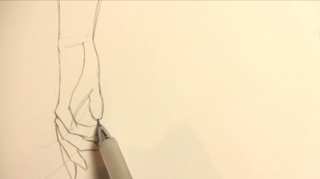 【视频】动漫插画中人物的手怎么画 常见角度姿势手部绘画视频教程演示_www.youyix.com