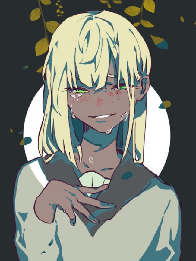 画风和色彩都比较有特色的日系动漫人物插画图片_www.youyix.com