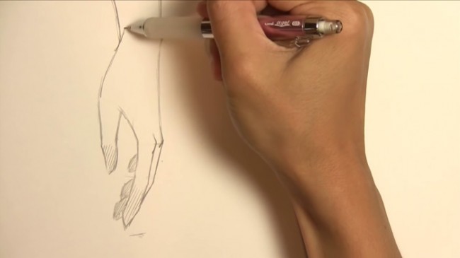 【视频】动漫插画中人物的手怎么画 常见角度姿势手部绘画视频教程演示_www.youyix.com