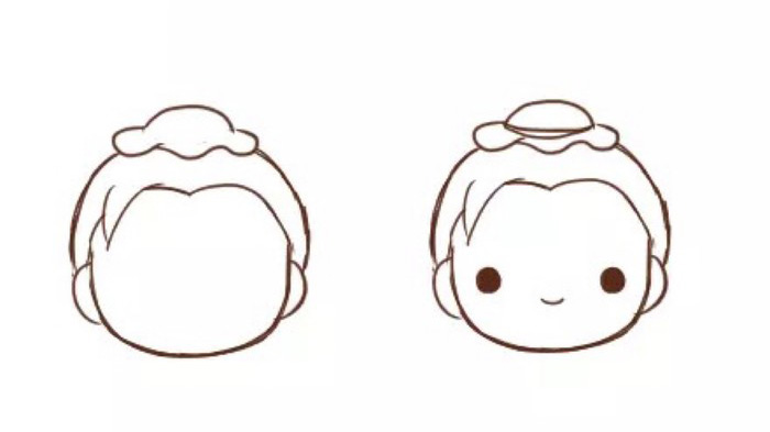 古代服装男生卡通画 牛郎卡通小人简笔画画法手绘教程