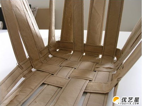 简单又很实用的手工编织收纳盒 用牛皮纸编织的收纳盒手工diy教程_www.youyix.com