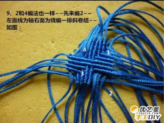 代表幸运幸福的四叶草的手工编织步骤教程  如何手工编织漂亮的四叶草_www.youyix.com