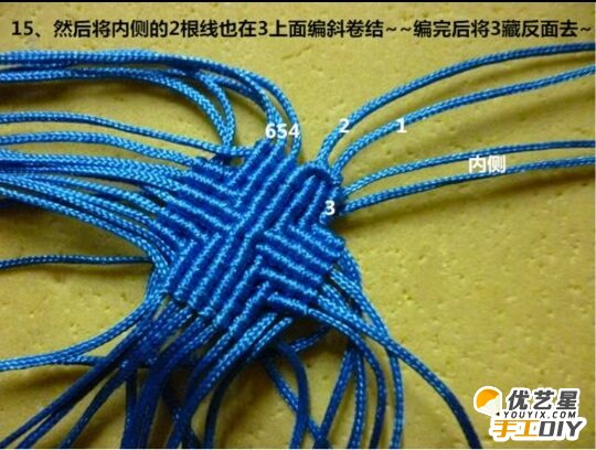 代表幸运幸福的四叶草的手工编织步骤教程  如何手工编织漂亮的四叶草_www.youyix.com
