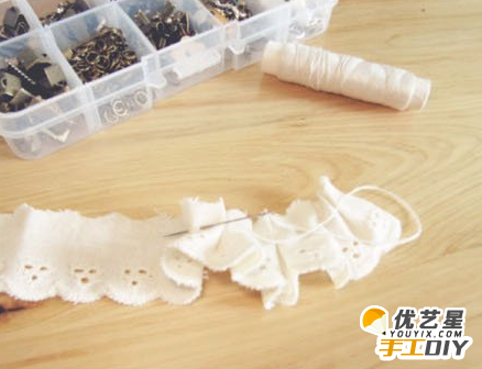 复古情节和森女风假领子 蕾丝花边假领子项链装饰品手工制作diy教程图解_www.youyix.com