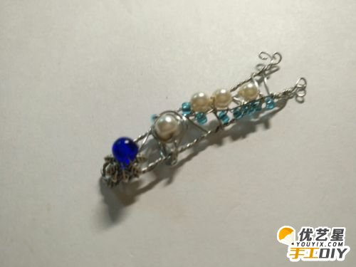 铁丝的缠绕能制作什么手工 金属手工艺diy绕线宝剑_www.youyix.com