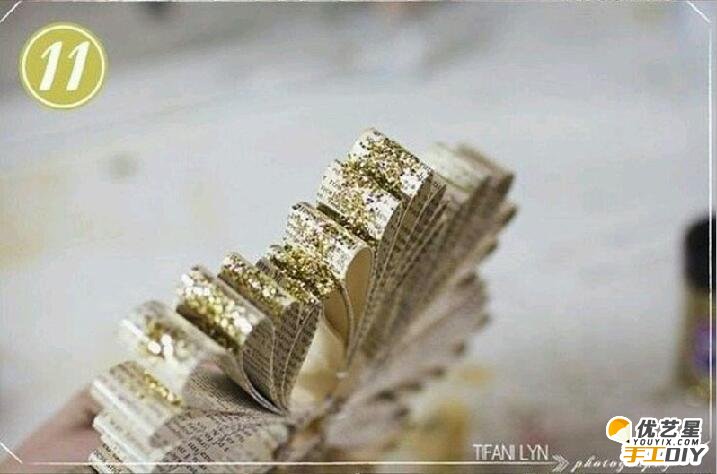 用废旧报纸手工制作的小吊饰   diy小吊饰的手工制作教程   手工制作教程_www.youyix.com
